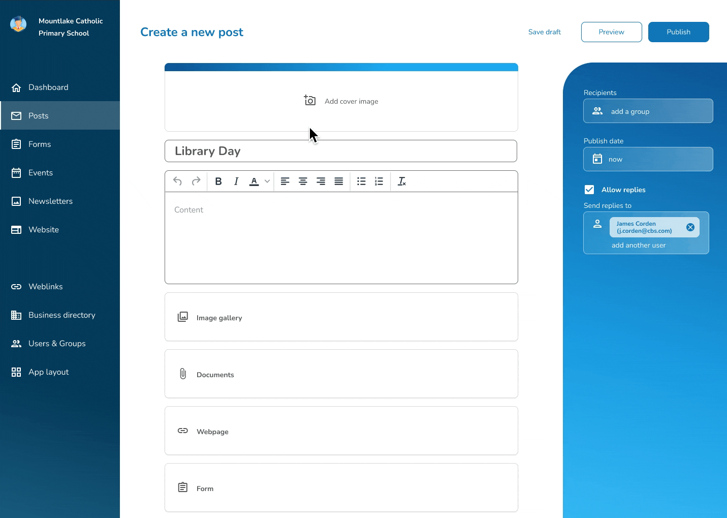 Unsplash First iteration