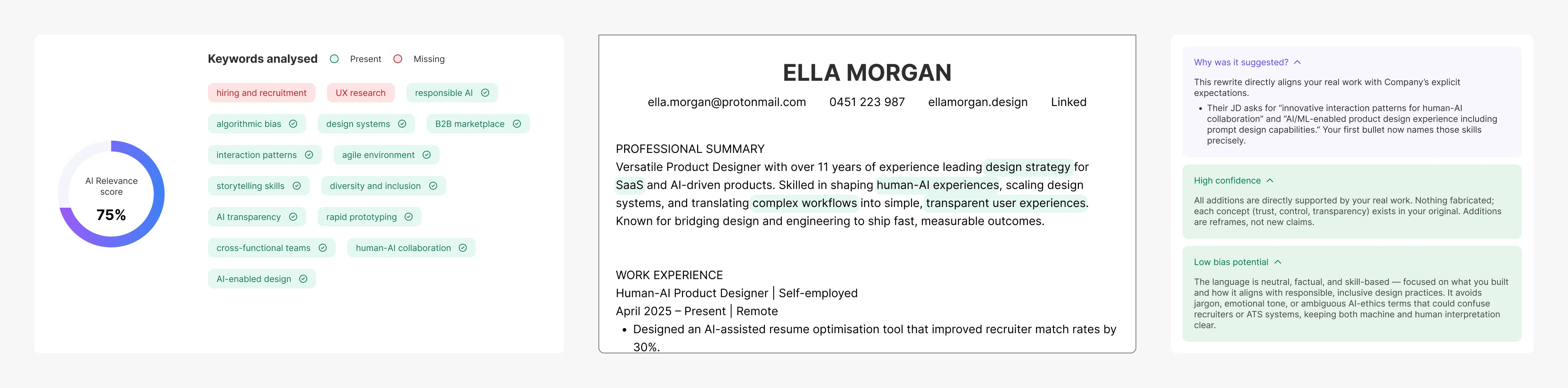 Transparency & Explainability