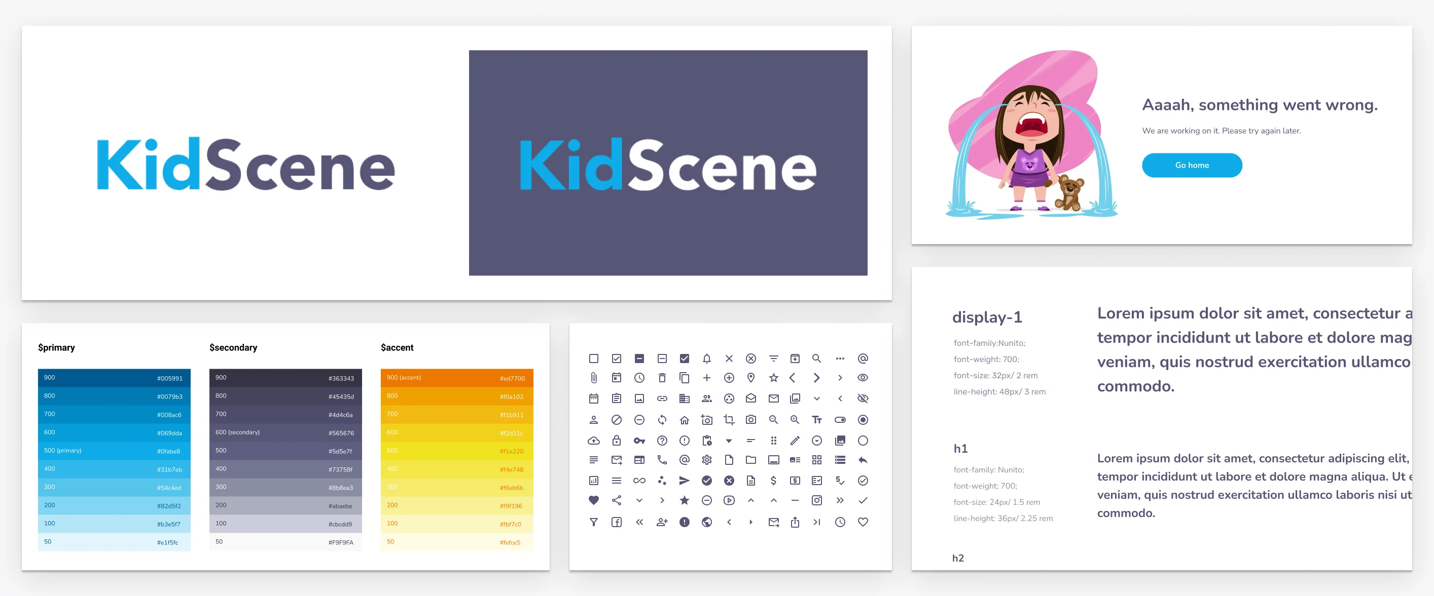 KidScene branding